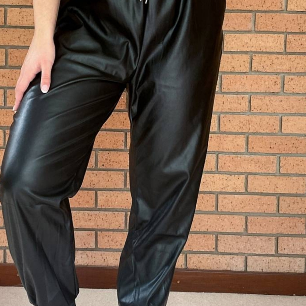 Asos curve pu sweatpants